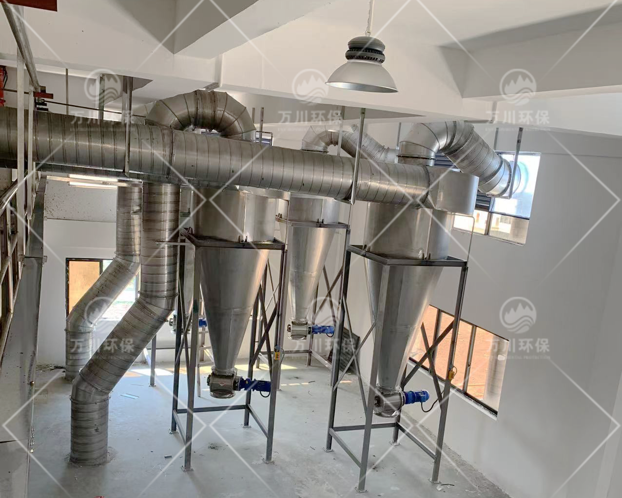 旋風(fēng)除塵器適合哪些工況進(jìn)行除塵？