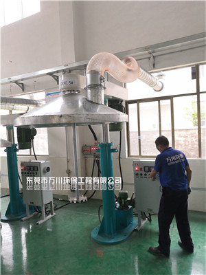 廣東化工廠分散機(jī)攪拌粉塵處理工程案例